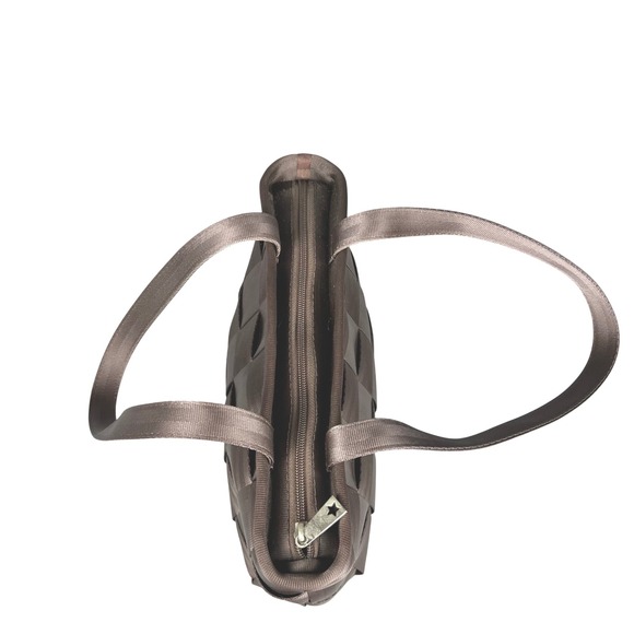 Harveys Seatbelt Handbag‎ Tote Dark Brown Woven Shoulder Bag - Picture 5 of 12